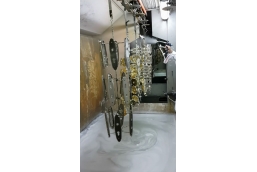 HONGDA electrostatic spray gun for hardware prodcuts coating celluloid paint, colour paint plating protection   86 13926859125 (same as wechat) http://www.hdaspraygun.com
